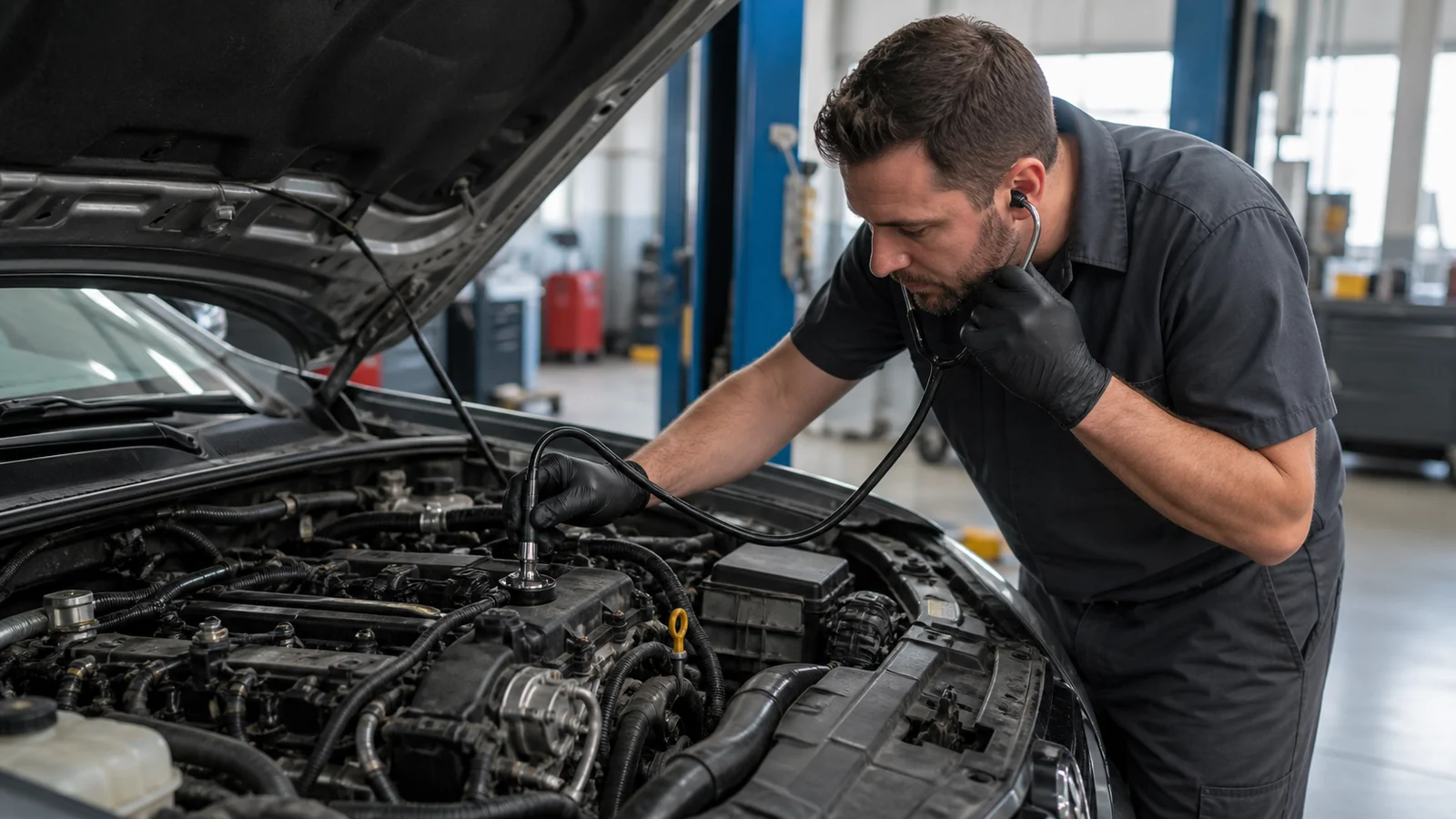 Цокот в двигателе: причины на холодную, горячую и при разгоне
